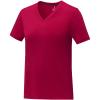 Somoto short sleeve women's v-neck t-shirt