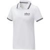 Amarago short sleeve women's tipping polo