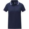 Amarago short sleeve women's tipping polo