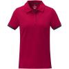 Morgan short sleeve women's duotone polo
