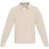 Clyde unisex organic rugby polo sweatshirt