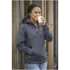 Sayan women's half zip anorak hooded sweater