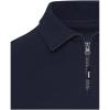 Zeus long sleeve unisex half zip polo