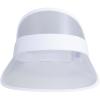 Bright cap with transparent visor