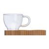 Set espresso din bambus, 150 ml