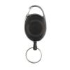 RCS recycled ABS roller clip keychain