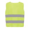 GRS recycled PET high-visibility safety vest 7-12 years
