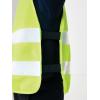 GRS recycled PET high-visibility safety vest 7-12 years