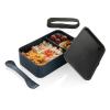 GRS recycled PP lunch box with spork