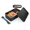 GRS recycled PP lunch box with spork