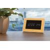 Utah RCS recycled plastic and bamboo LED clock