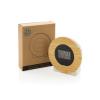 Utah RCS rplastic and bamboo LCD desk clock