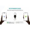 Keyfinder Dual keychain with worldwide locating