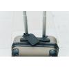 Globefind RCSrPolyester luggage tag with worldwide locating