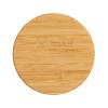 Bamboo 5W round wireless charger