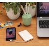 5.000 mAh Pocket Powerbank with integrated cables