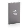 RCS recycled plastic/aluminium 4000mah powerbank with type C