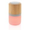 Bamboo colour changing 3W speaker light