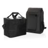 Pedro AWARE™ RPET deluxe cooler bag with 5W solar panel