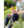 Bogota vacuum bamboo coffee mug