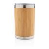 Bamboo coffee to go tumbler