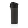 Metallic easy lock vacuum mug