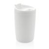 GRS Recycled PP tumbler with flip lid
