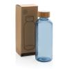 RCS RPET bottle with bamboo lid