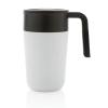 GRS Recycled PP and SS mug with handle