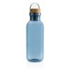 RCS RPET bottle with bamboo lid and handle