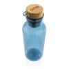 RCS RPET bottle with bamboo lid and handle