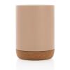 Ceramic mug with cork base 280ml