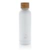 Wood RCS certified recycled stainless steel vacuum bottle