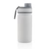 Vacuum stainless steel bottle with sports lid 550ml