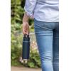 Leakproof vacuum on-the-go bottle with handle