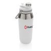 Vacuum stainless steel dual function lid bottle 1L