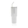 Graphic 360 RCS certified recycled steel tumbler 900ml