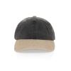 BEAU AWARE™ Washed 6 panel 270gsm cotton twill two tone cap