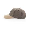 BEAU AWARE™ Washed 6 panel 270gsm cotton twill two tone cap