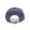 BEAU AWARE™ Washed 6 panel 270gsm cotton twill two tone cap