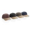 BEAU AWARE™ Washed 6 panel 270gsm cotton twill two tone cap