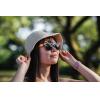 Bamboo and RCS recycled plastic sunglasses