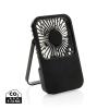 Aervina RCS recycled plastic re-chargeable desk fan