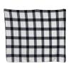 Soft plaid fleece blanket