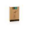 Globix RCS recycled plastic USB re-chargeable keychain torch