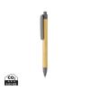 Write responsible recycled paper barrel pen
