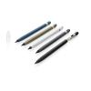 Aluminium inkless pen with eraser