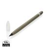 Aluminium inkless pen with eraser