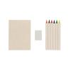Micki GRS infinity 6pc colouring pencil set with notepad