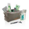 Canvas toiletry bag PVC free